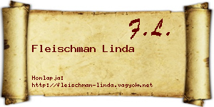 Fleischman Linda névjegykártya
